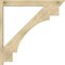 Ekena Millwork Merced Traditional Rough Sawn Outlooker, Douglas Fir, 6"W x 44"D x 44"H OUT06X44X44MRC01RDF - alternate 4